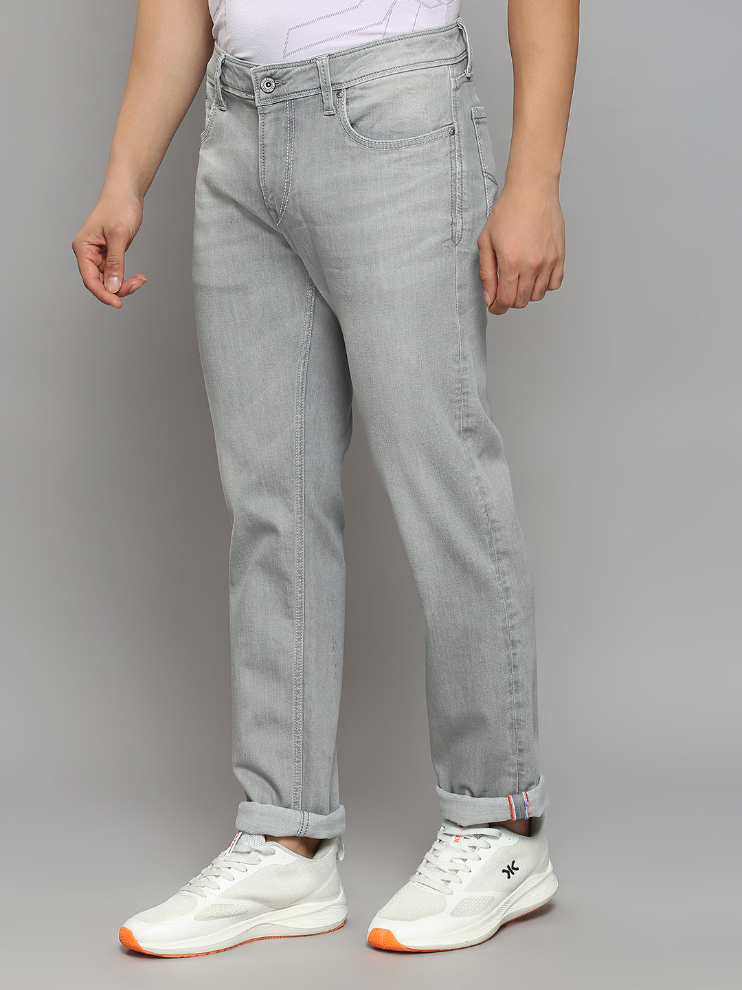 Men's Grey Skinny Fit Jeans