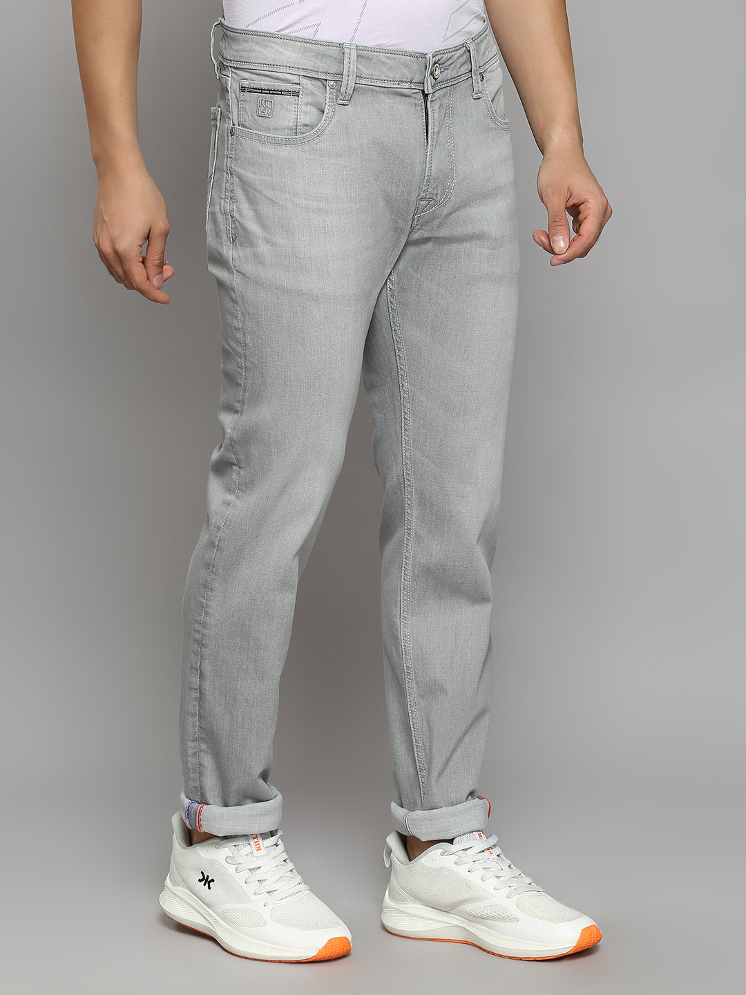 Men's Grey Skinny Fit Jeans
