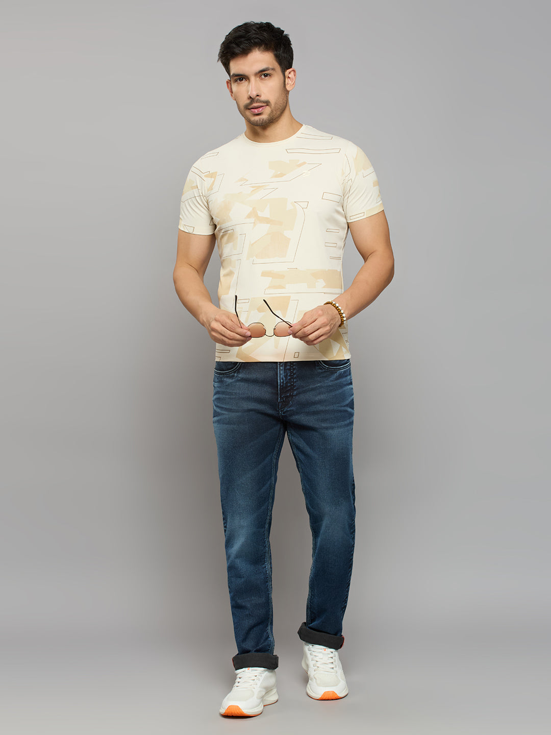 Men's Dark Blue Skinny Fit Jeans
