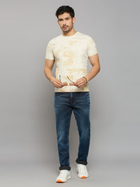 Men's Dark Blue Skinny Fit Jeans