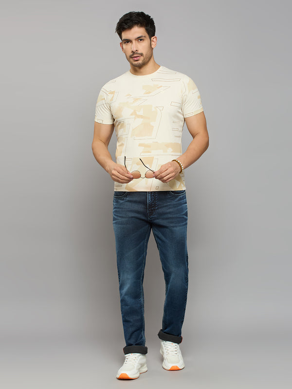 Men's Dark Blue Skinny Fit Jeans
