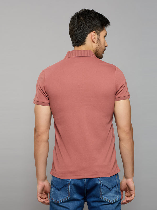 Men's Onion Solid Slim Fit T-Shirts