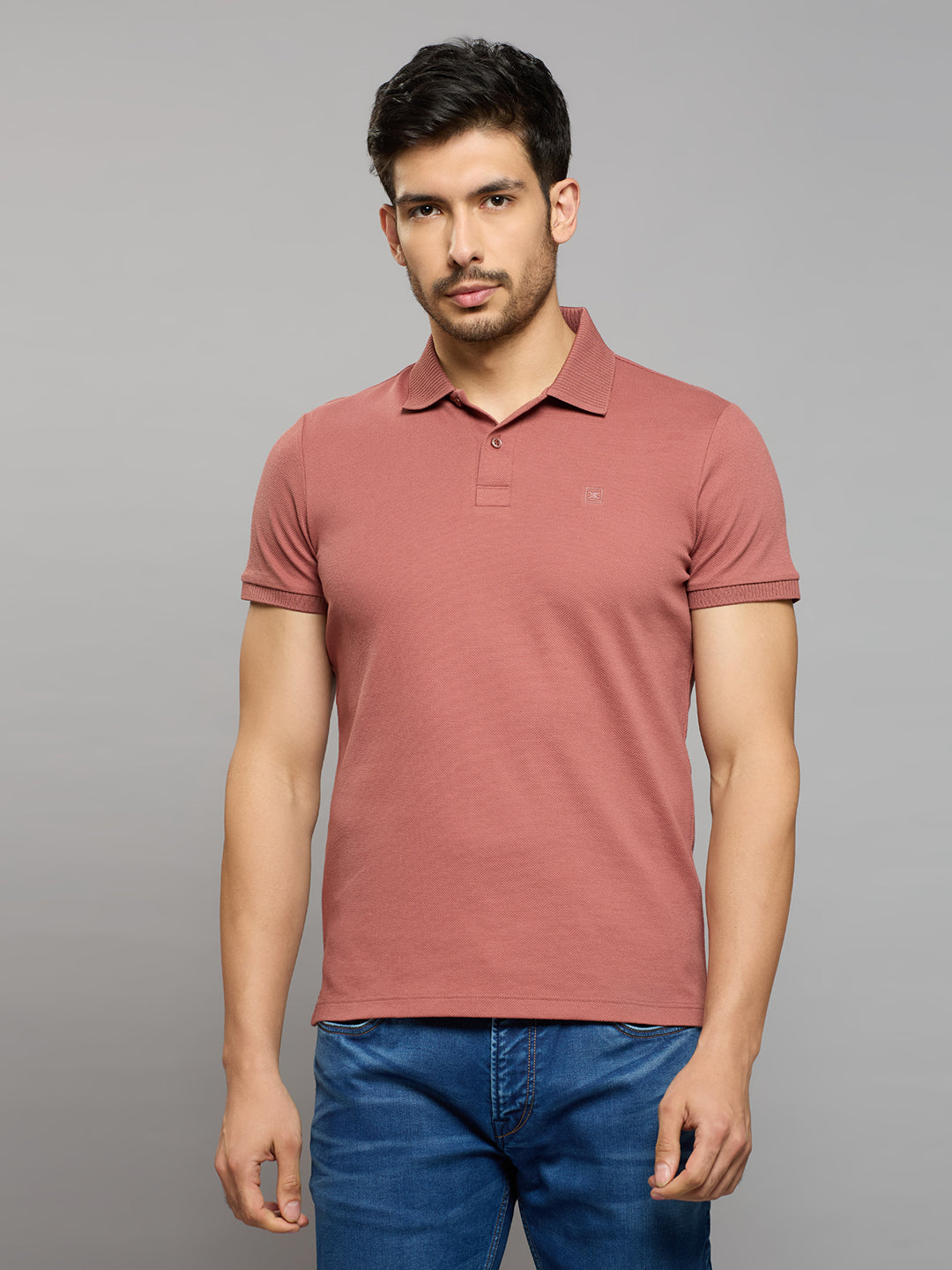 Men's Onion Solid Slim Fit T-Shirts