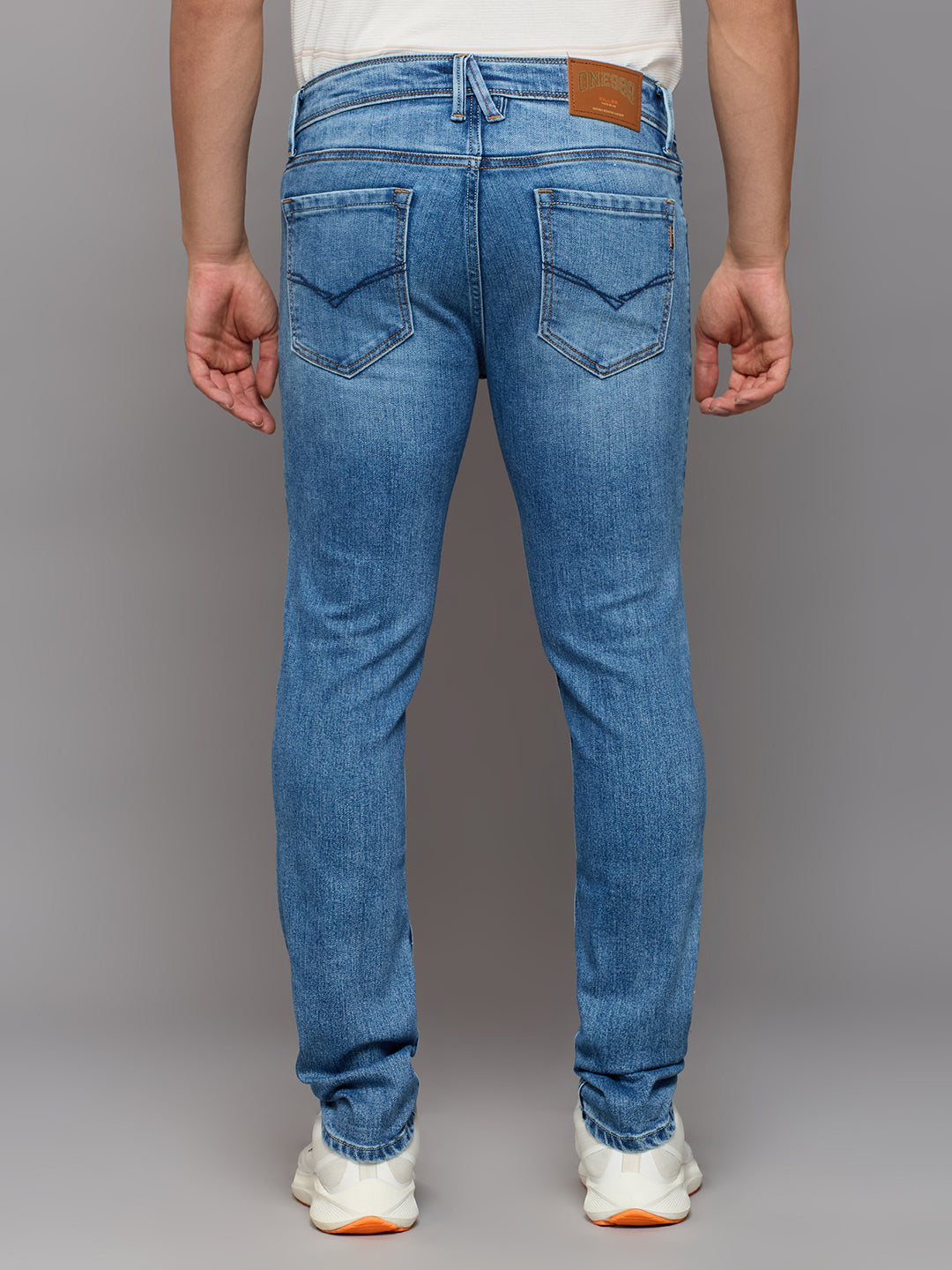 Men's Blue Slim Fit Jeans
