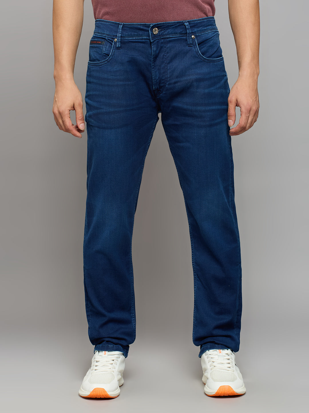 Men's Dark Blue Slim Fit Jeans
