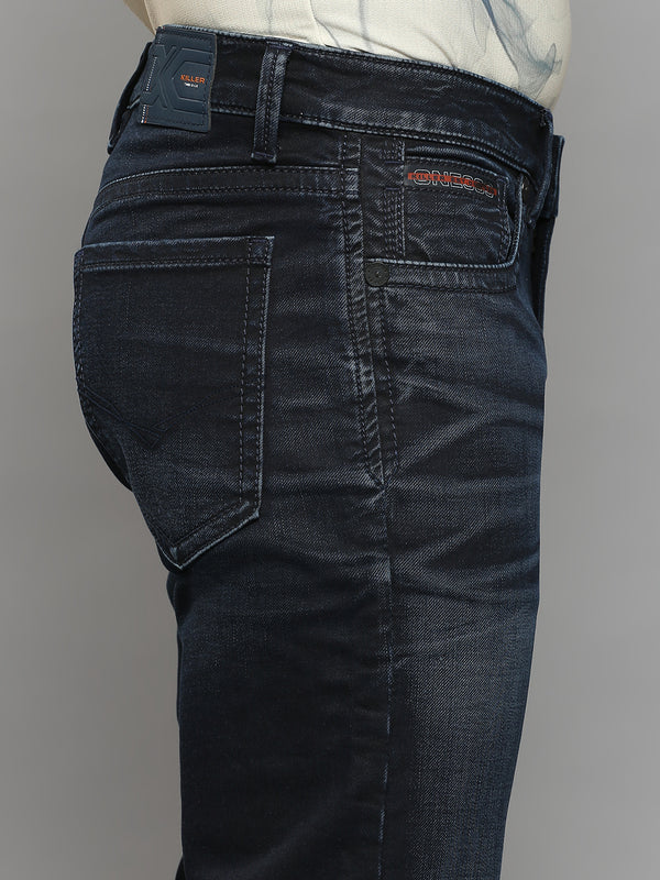 Men's Dark Blue Slim Fit Jeans