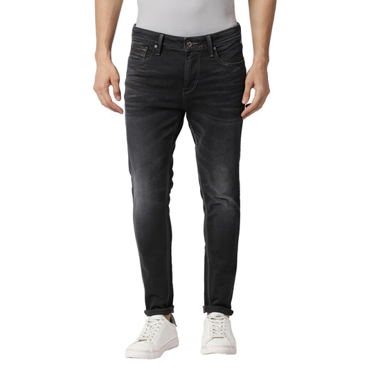 Killer Grey Solid Skinny Fit Jeans For Men