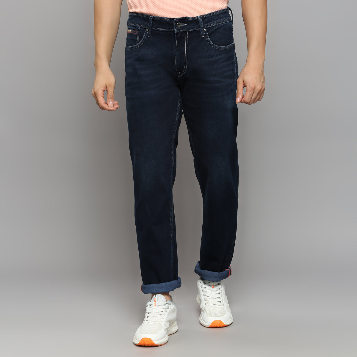 Men's Dark Blue Slim Fit Jeans