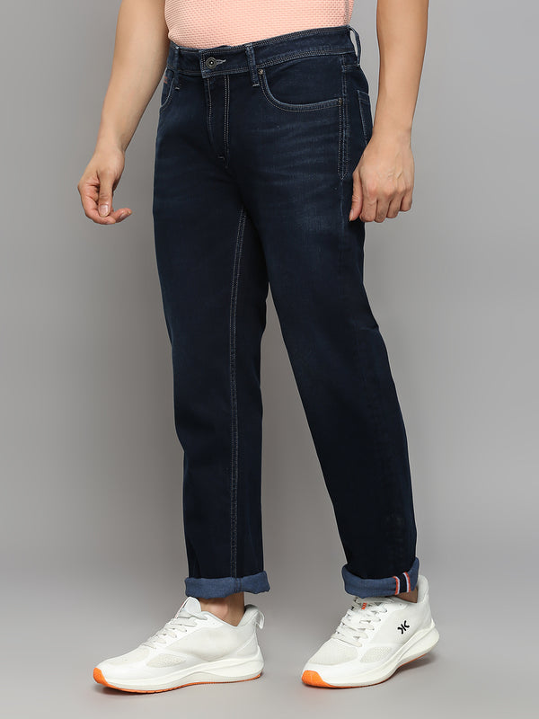 Men's Dark Blue Slim Fit Jeans