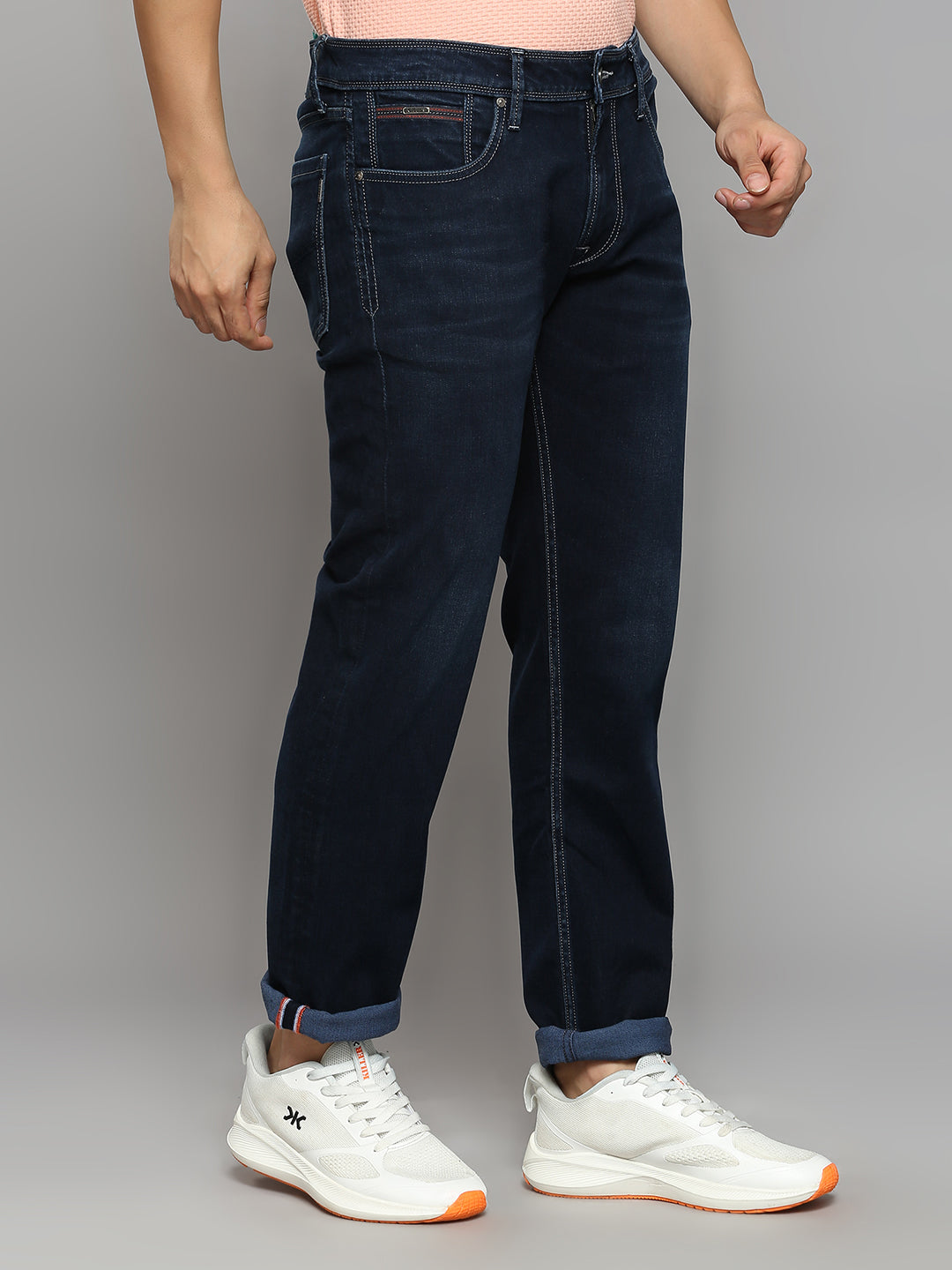 Men's Dark Blue Slim Fit Jeans