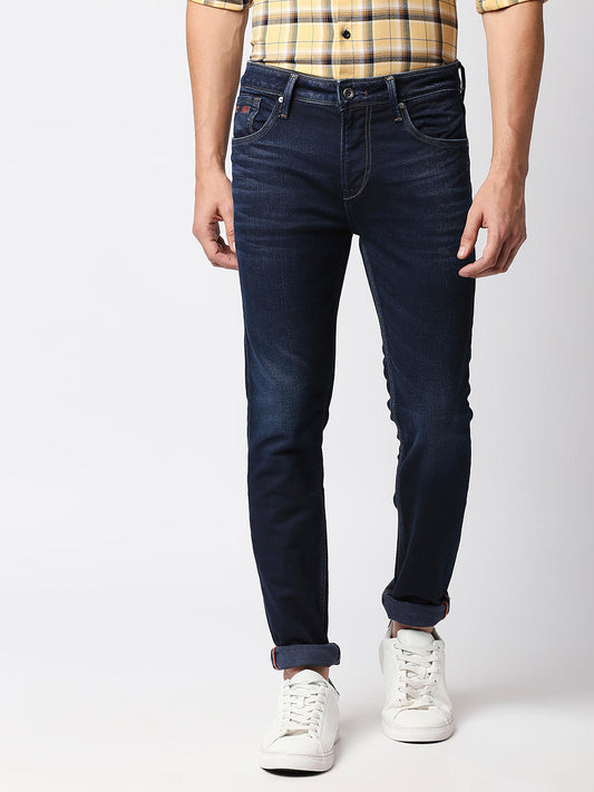 Killer Blue Solid Slim Fit Jeans