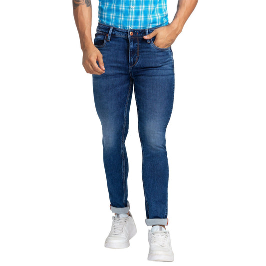 Killer Blue Solid Slim Fit Jeans