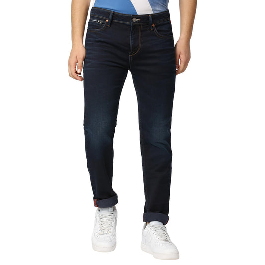 Killer Blue Solid Slim Fit Jeans