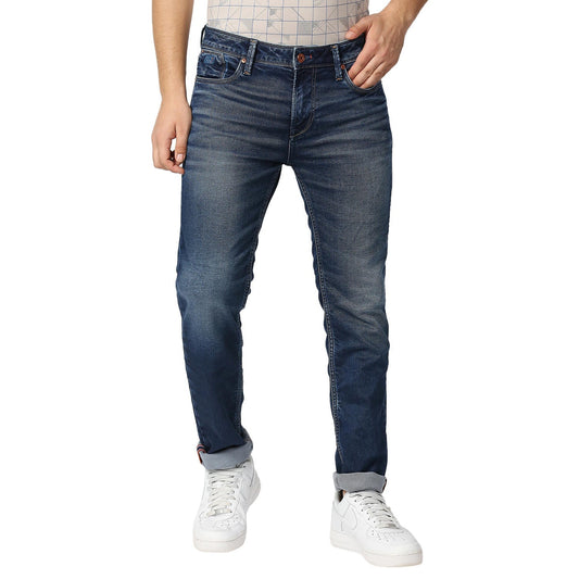 Killer Blue Solid Slim Fit Jeans