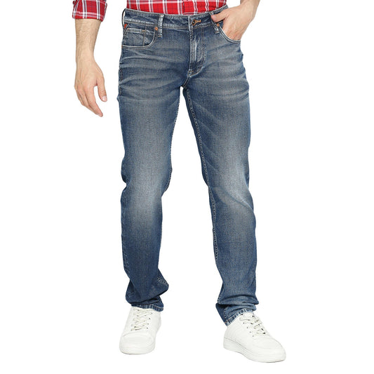 Killer Slim Fit Blue Solid Jeans