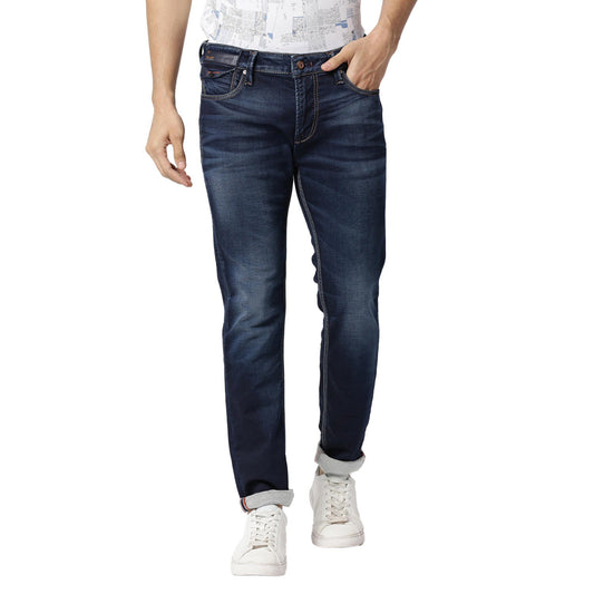 Killer Ankle Fit Dark Blue Solid Jeans