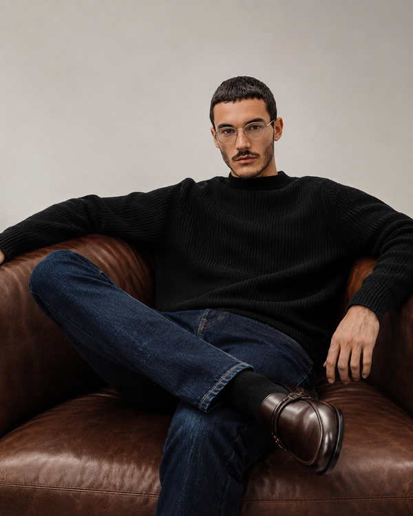 DENIM ANKLE FIT- DARK BLUE