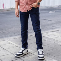 Kid's Blue Slim Fit Jeans