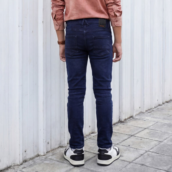 Kid's Blue Slim Fit Jeans