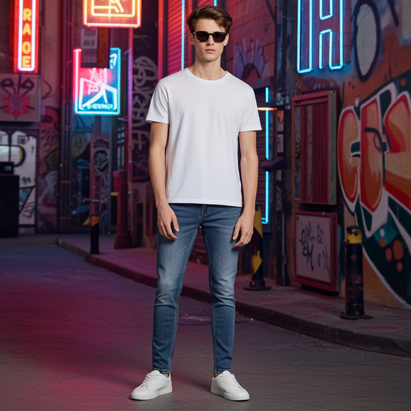 METROLINE SKINNY JEANS