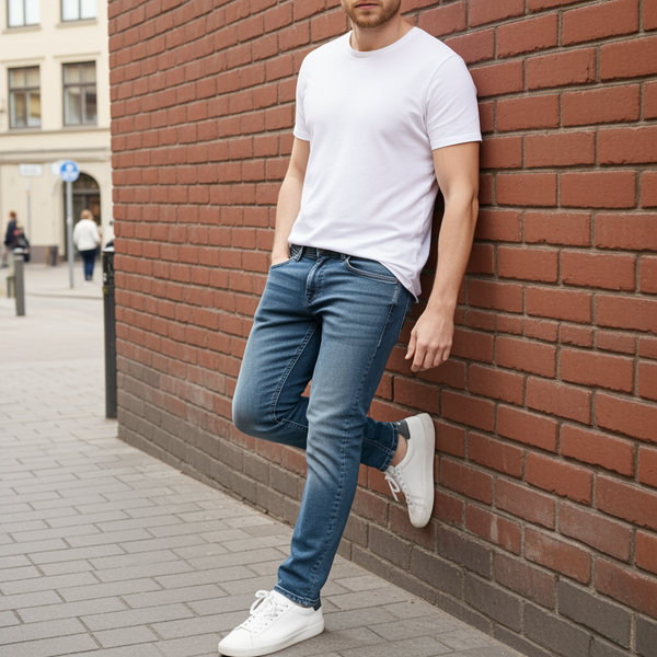 METROLINE SKINNY JEANS