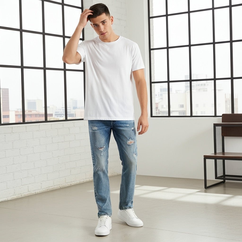 Skinny Fit Denim Jeans