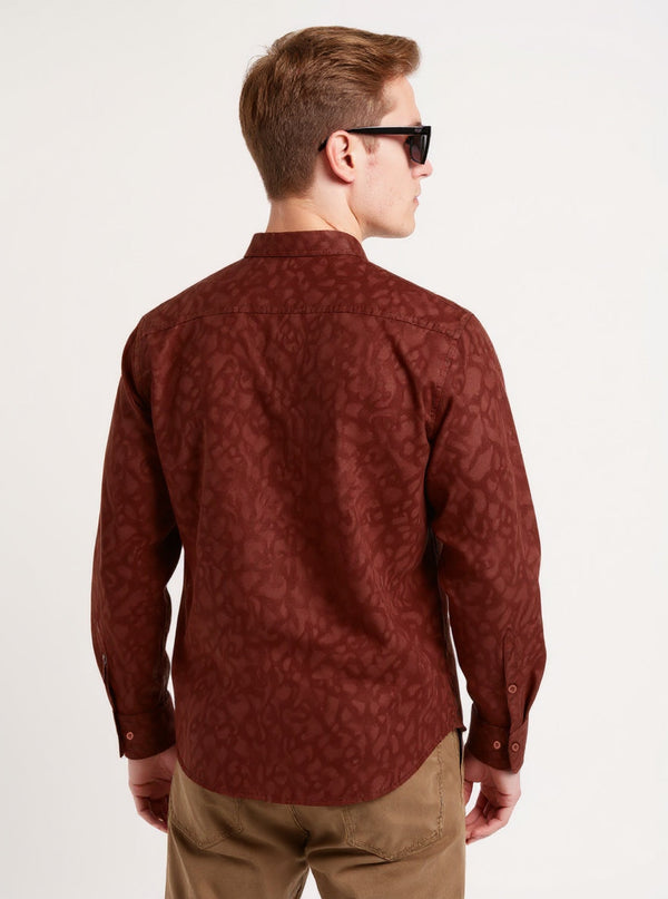Full Sleeve Solid Tomato Red