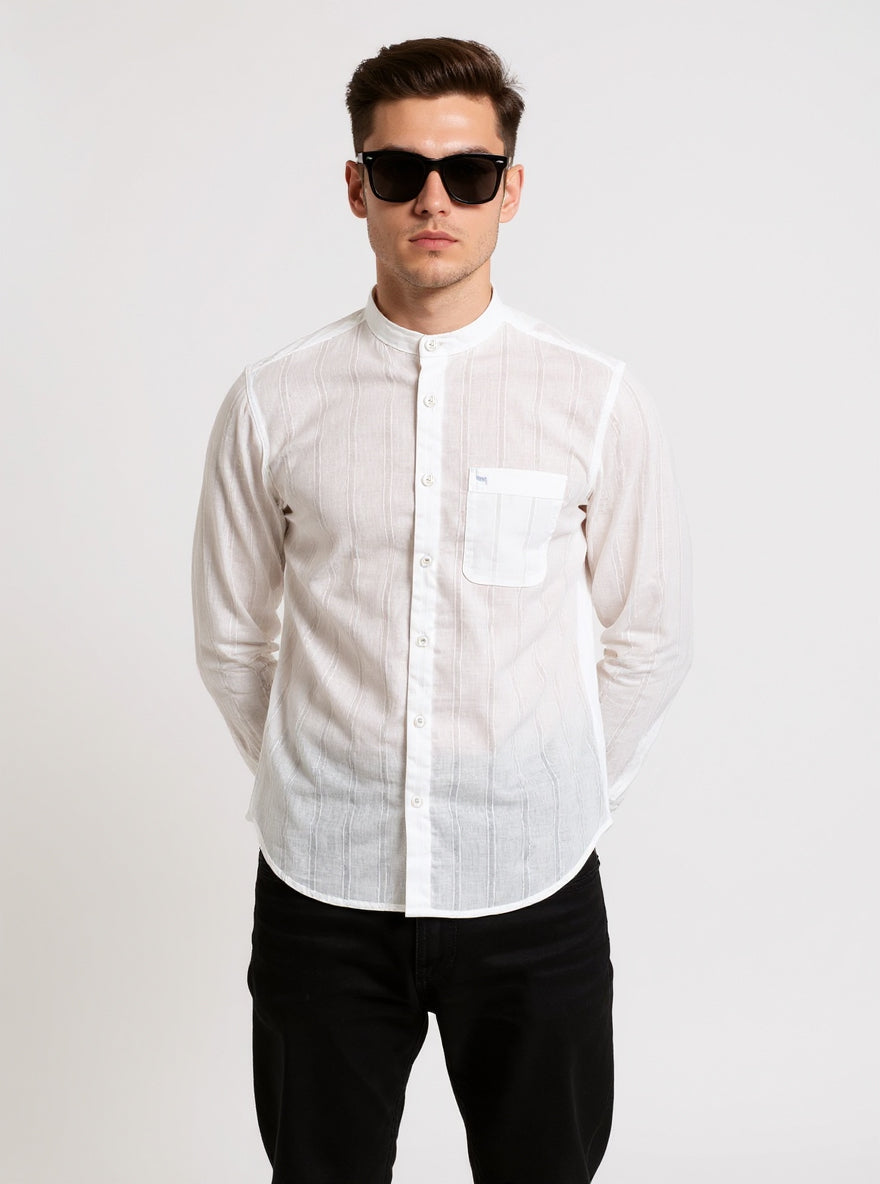 Full Sleeve Solid White