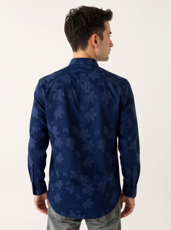 Full Sleeve Solid Navy