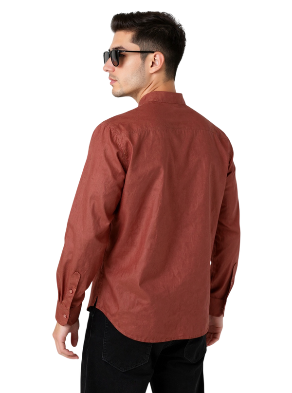 Full Sleeve Solid Tomato Red