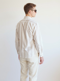 Full Sleeve Stripe Cream