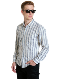 Full Sleeve Stripe Off White