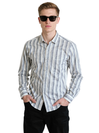 Full Sleeve Stripe Off White