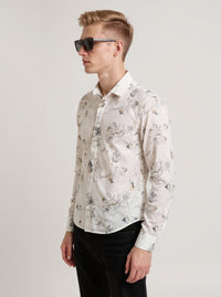 Full Sleeve Print White