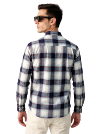 Full Sleeve Check Blue Multi