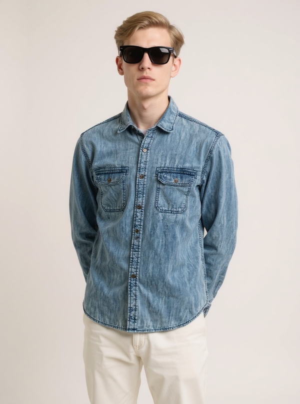 UTILITY CORE DENIM SHIRT