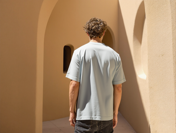 OVERSIZED FIT SOLID T-SHIRT-WHITE