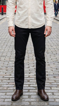 DENIM SLIM FIT- BLACK