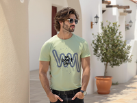 MEN'S GRAPHIC RELAXED FIT T-SHIRT-MINT