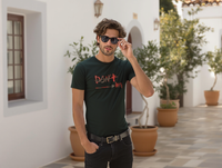 MEN'S GRAPHIC RELAXED FIT T-SHIRT-BLACK