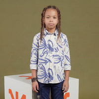 Kid's White Regular Fit Shirts