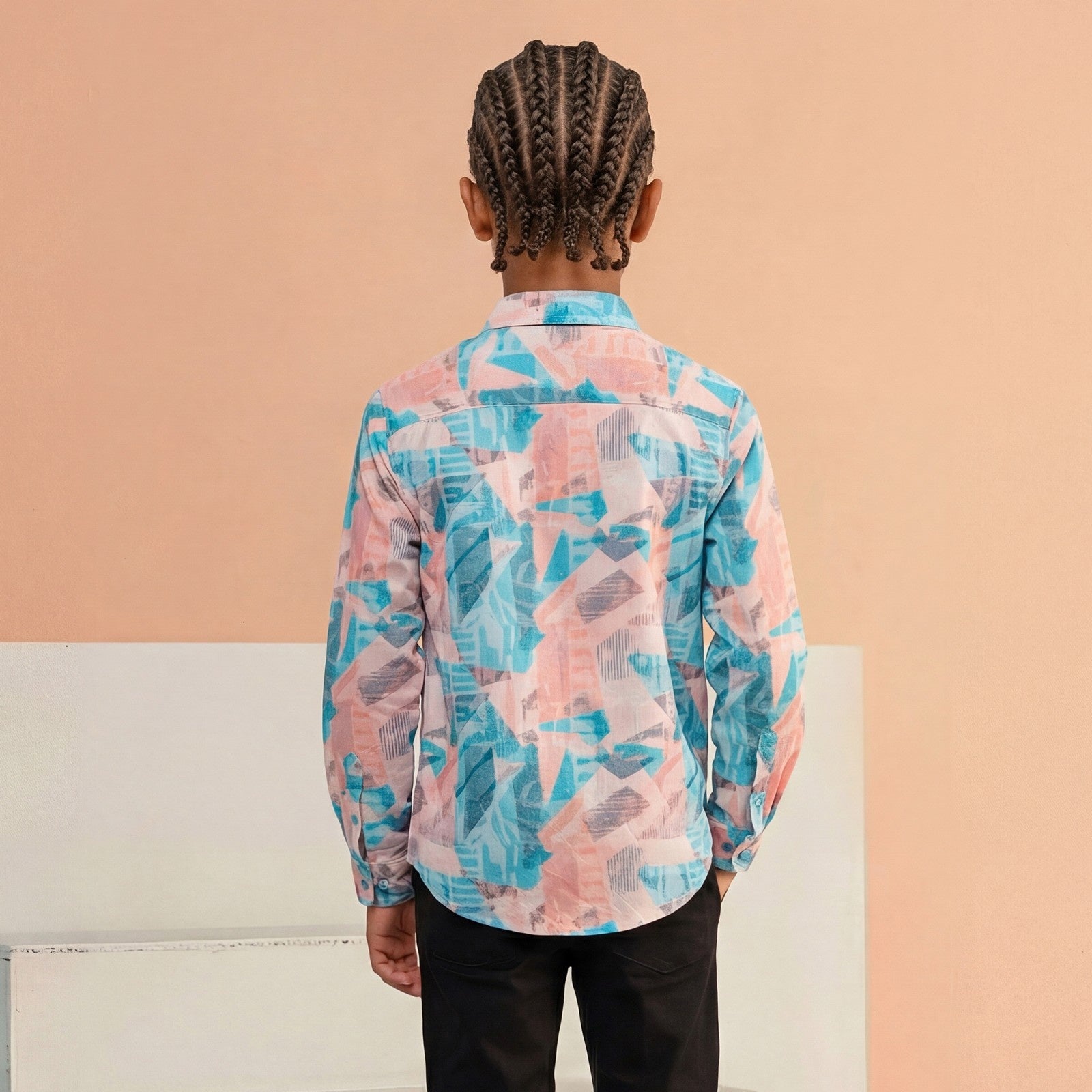 Kid's Multicolor Regular Fit Shirts