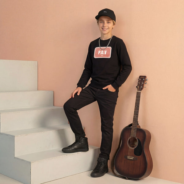 Kid's Black Sweat Shirts