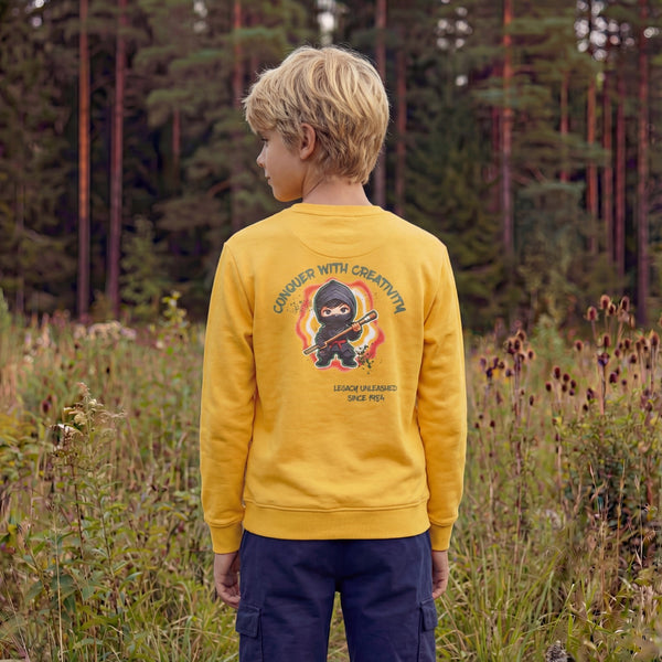 Kid's Yellow Sweat Shirts