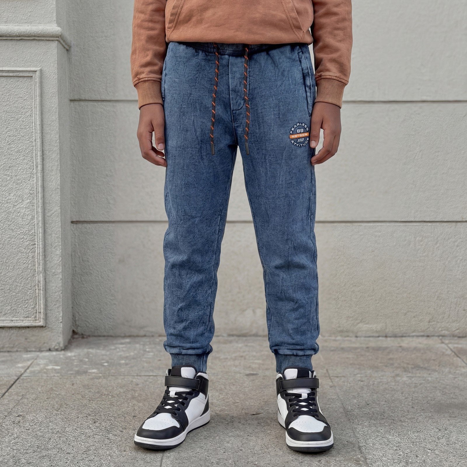 Kid's Blue Track Pant