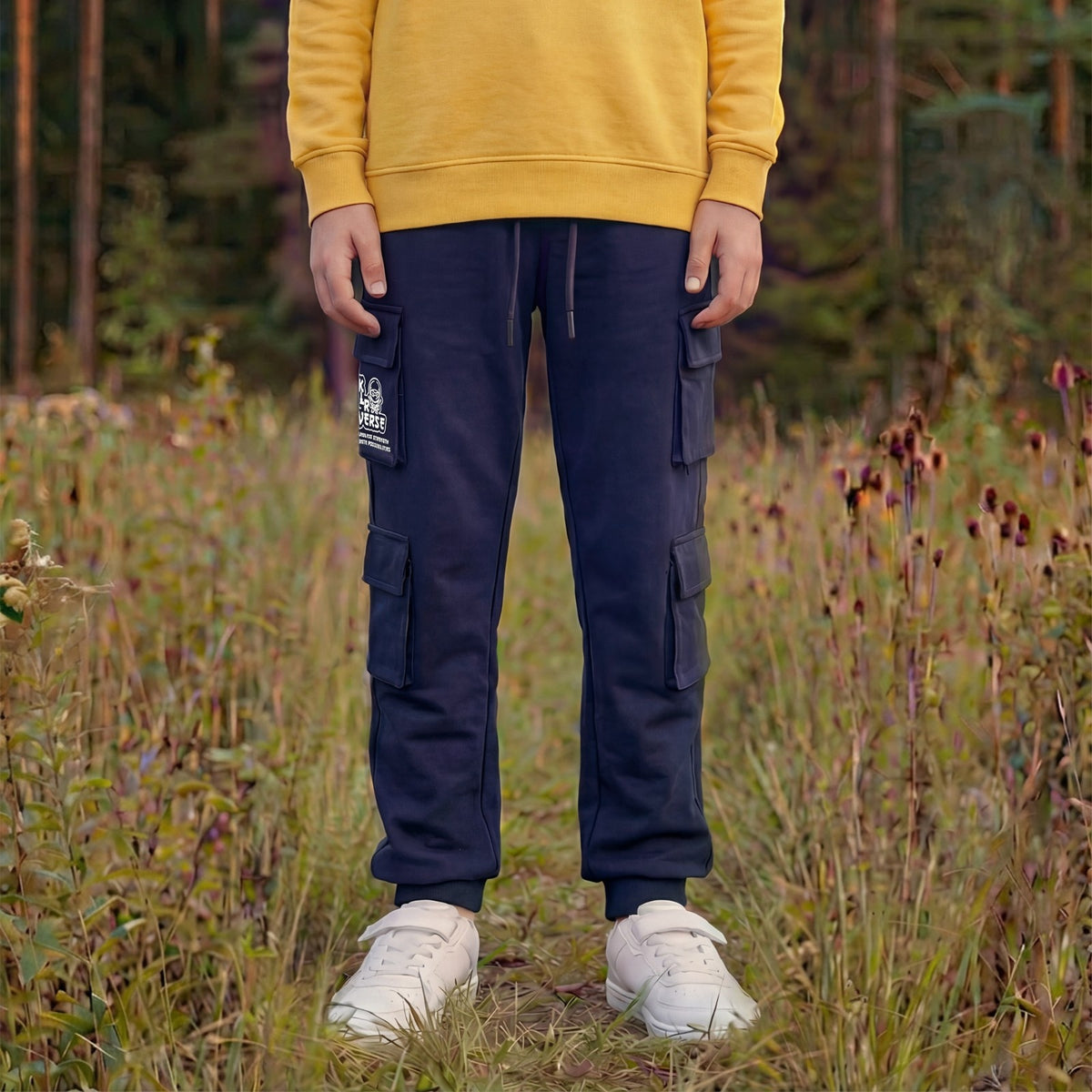 Kid's Navy Track Pant