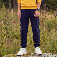 Kid's Navy Track Pant
